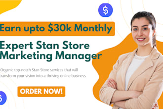stan store marketing, stan store setup, stan store promotion, stan store design