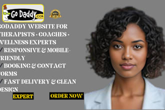 godaddy website for coaches, consultants, and personal brands