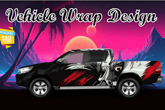 design awesome car, vehicle wrap, vehicle stickers