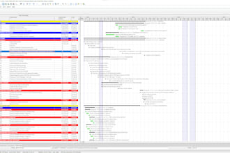 provide professional primavera p6 planning and scheduling services