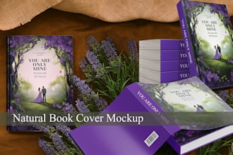 create 20 stunning 3d book cover mockups from your design