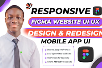 do figma ui design, figma website design, website UI UX, figma design prototype
