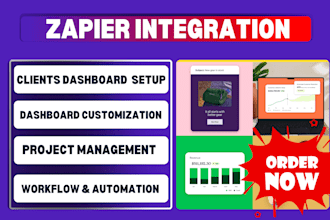 setup zapier integration 3rd party app clickup asana trello workflow automation