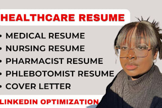 write ats healthcare resume, medical, nurse resume and cover letter
