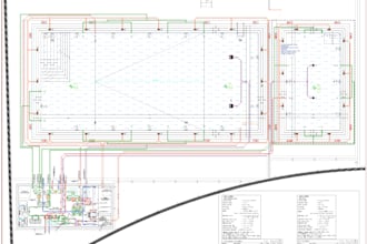 design realistic 3d swimming pool layouts with autocad or sketchup