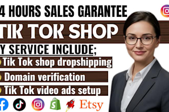 set up and manage tiktok shop shopify tiktok dropshipping and promote tiktok ads
