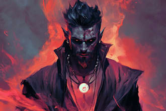design a fantasy horror character for you