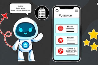 build agentic ai travel planner agent assistant app, n8n  receptionist ai saas