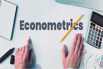 do econometrics regression time series model by python r stata eviews