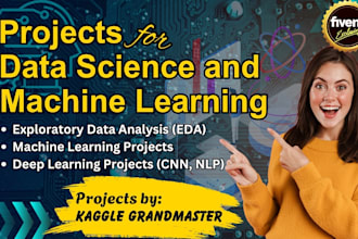 do data science and machine learning projects using python
