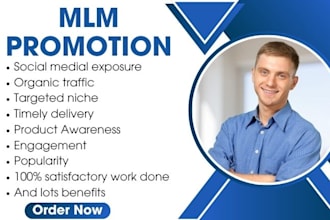 affiliate referral link, promote MLM links, website or any link promotion
