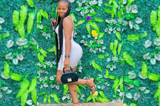 female product model for product photo video ugc
