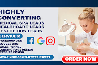generate medical spa leads healthcare lead health and fitness leads botox leads