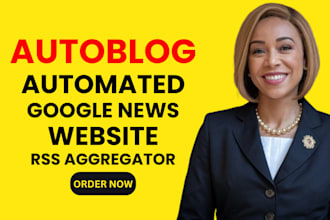 create an automated sports news website autoblog on wordpress for passive income