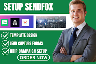 setup sendfox mailmunch cleverreach email workflow flodesk acumbamail automation