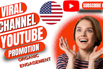 organic USA youtube video promotion, USA sub and views for channel monetization