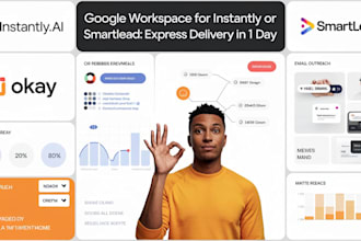 smartlead, instantly ai, cold email outreach with google workspace, microsoft
