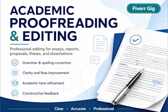 proofread and edit your academic research document