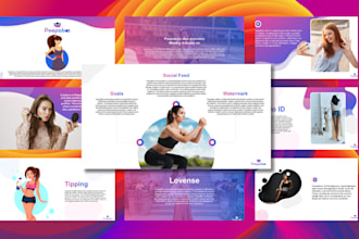 design, redesign and animate powerpoint presentations and pitch decks