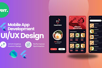 design expert flutter UI UX for android and IOS apps