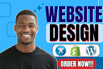 design shopify website landing page update wix website revamp wordpress website