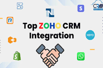 expert zoho CRM manager, set up campaigns, automation integration with website