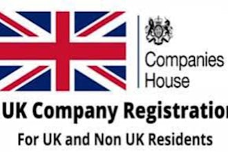 do UK company registration with office address