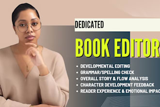 beta read, developmental book editing, and formatting for a polished finish