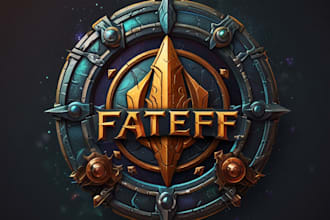 create a professional logo for a sci fi, fantasy, or role playing game