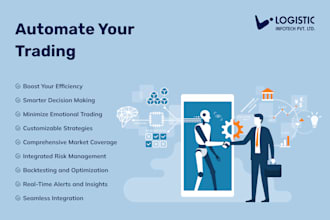 develop a custom trading bot using python, ml, deep learning, ai
