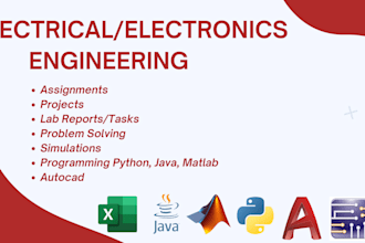 do electrical and electronics engineering tasks projects simulations