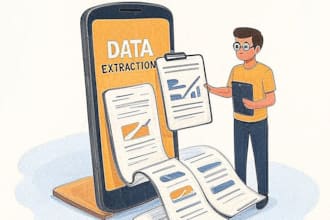 create ai tool to extract relevant data from PDF and financial reports etc