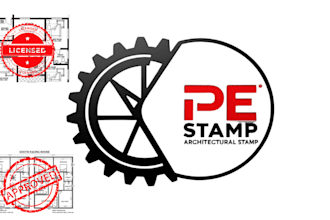 usa pe stamp, architectural stamp and structural engineering drawing, mep