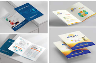 design modern business flyer