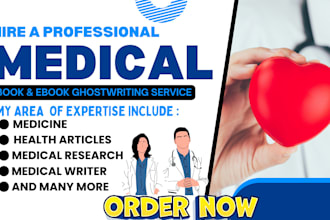 be your medical, self help, ebook writer journal, workbook diary for amazon