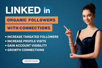 send connection or followers request with personalized message on linkedin