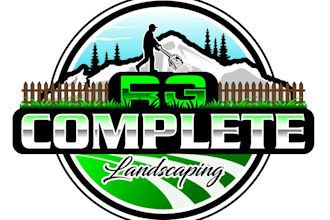 design luxury landscaping logo
