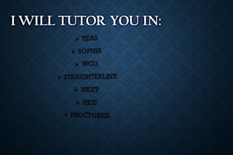 be your ged, hesi, toefl, and lsats tutor