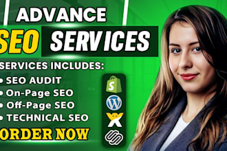 optimize squarespace, shopify, wix websites with advanced on page SEO google