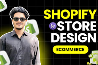 be your shopify website marketing manager, designer and developer