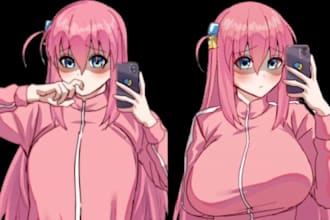 edit and create custom vrchat avatar vtuber furry anime rig optimize vrm upload