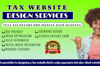 design tax website finance website income tax income tax leads tax website
