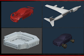 design 3d print file and repair stl for 3d printing