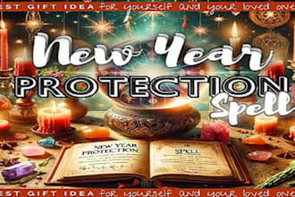 cast powerful new year protection spell energy shield for 2025 safeguard against