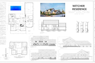 create architectural floor plans permit drawings and house plans