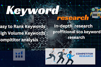do amazon keyword research for PPC ,listing optimization