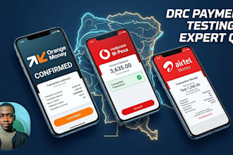 test and validate payments on your business in congo