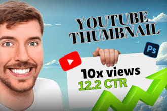 be your eye catchy youtube thumbnail maker