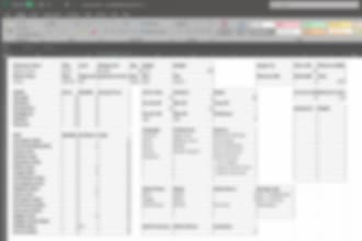 enter, sort, filter, and refine data