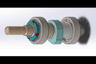 design 2d and 3d models and assembly for 3d printing